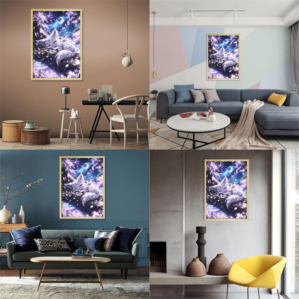 Пазл Dream Kitsune Anime Fox 1000 елементів 38 x 26 см, фото №6 Пазл Dream Kitsune Anime Fox 1000 елементів 38 x 26 см, фото №6