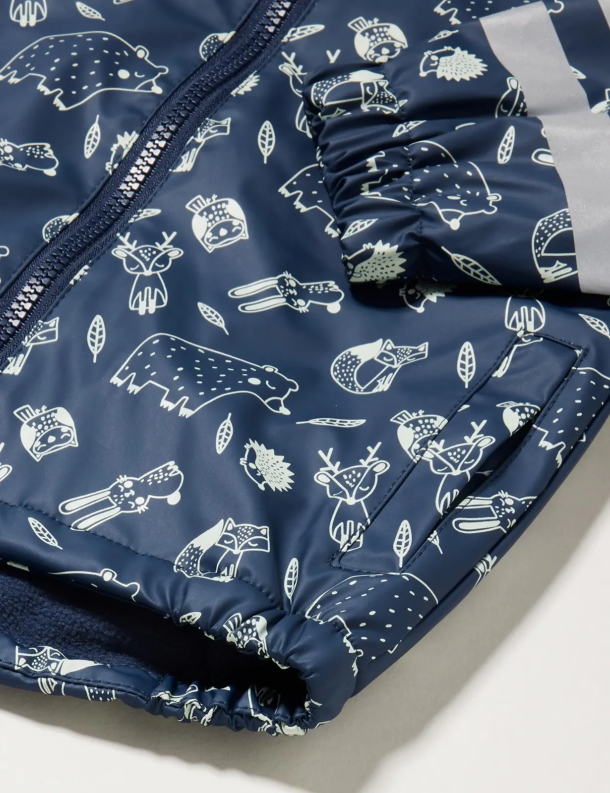 Дождевик Playshoes Унисекс Детский Флисовая Подкладка Дождевая Куртка, фото №4 Дождевик Playshoes Унисекс Детский Флисовая Подкладка Дождевая Куртка, фото №4