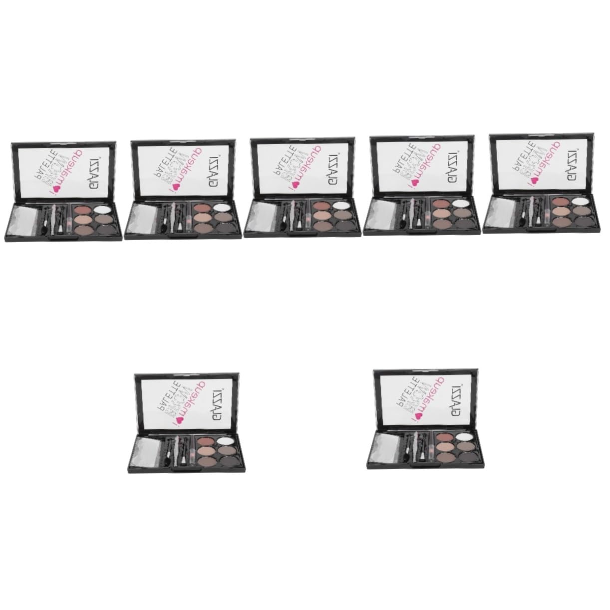 Набор Minkissy 7 для бровей Пудра и кисти Многофункциональный косметический набор, фото №1