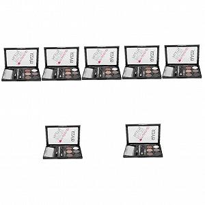 Набор Minkissy 7 для бровей Пудра и кисти Многофункциональный косметический набор - Фото 1