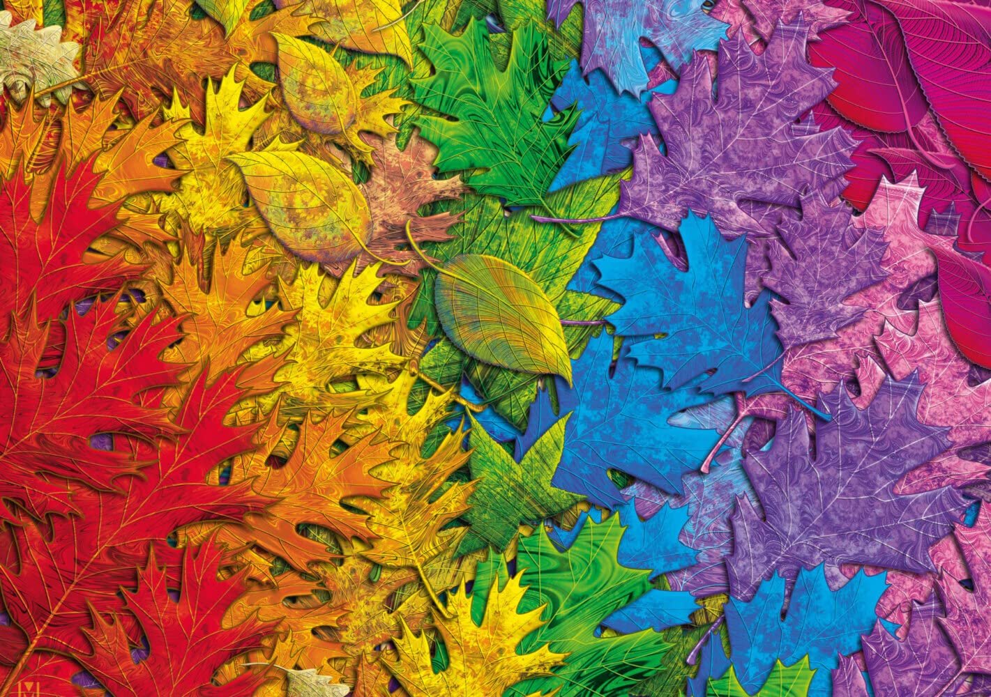 Пазл Schmidt Spiele Colourful Leaf Forest 1500 элементов, фото №3 Пазл Schmidt Spiele Colourful Leaf Forest 1500 элементов, фото №3
