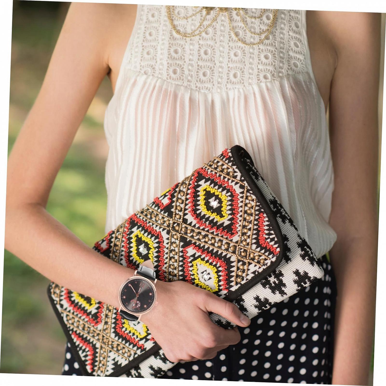 Жіночий годинник WRITWAA, штучна шкіра, фото №3