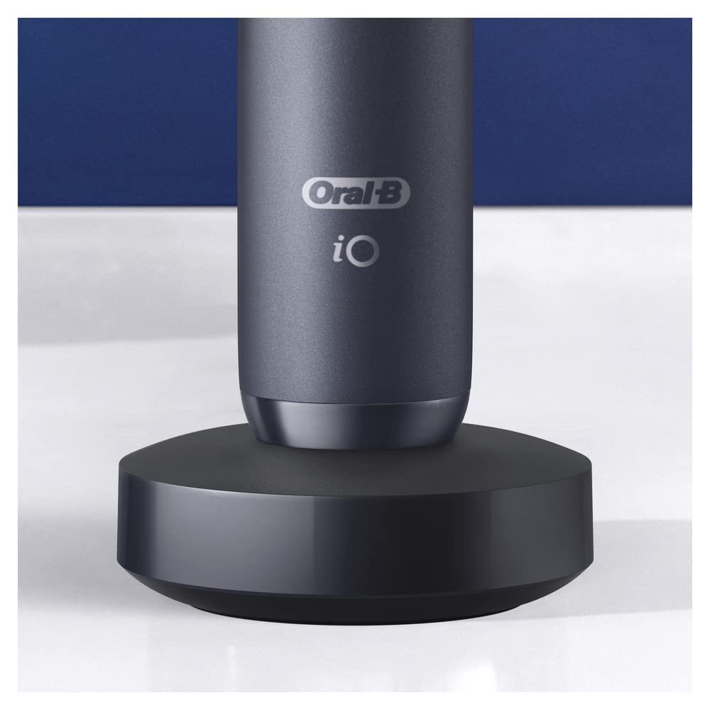 Зубная щетка электрическая Oral-B iO Series 8, 6 режимов чистки, магнитная технология, цветной дисплей, черный оникс, фото №6