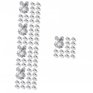 Украшения для ногтей Кролик 3D, 100 шт, хрустальные аксессуары - Фото 1