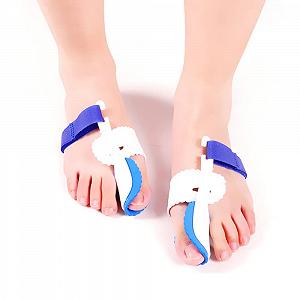 Роздільник для пальців ніг (2 шт.) Hallux Valgus Corrector Коректор кісточки на великому пальці ноги - Фото 1