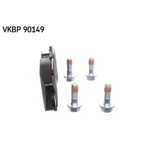 Комплект гальмівних колодок, дискове гальмо SKF VKBP 90149 для MERCEDES-BENZ VW задня вісь, фото №4 Комплект гальмівних колодок, дискове гальмо SKF VKBP 90149 для MERCEDES-BENZ VW задня вісь, фото №4