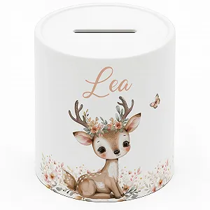 Купити Скарбничка KIDSMOOD Персоналізована з ім'ям, Керамічна у формі свинки - Фото 1 Скарбничка KIDSMOOD Персоналізована з ім'ям, Керамічна у формі свинки - Фото 1