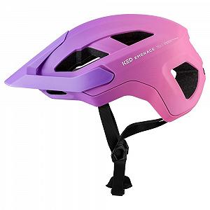 Шлем велосипедный KED Embrace MTB Фиолетовый/Розовый матовый - Фото 1