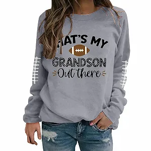 Жіноча Толстовка Generisch з принтом літер - Фото 1