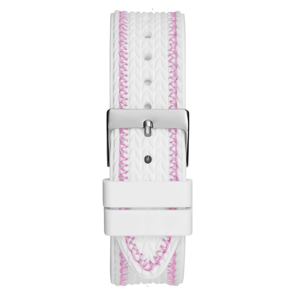 Часы GUESS Sporty Spice женские 38 мм Кожаный ремешок GW0554L1, серебристый, фото №2