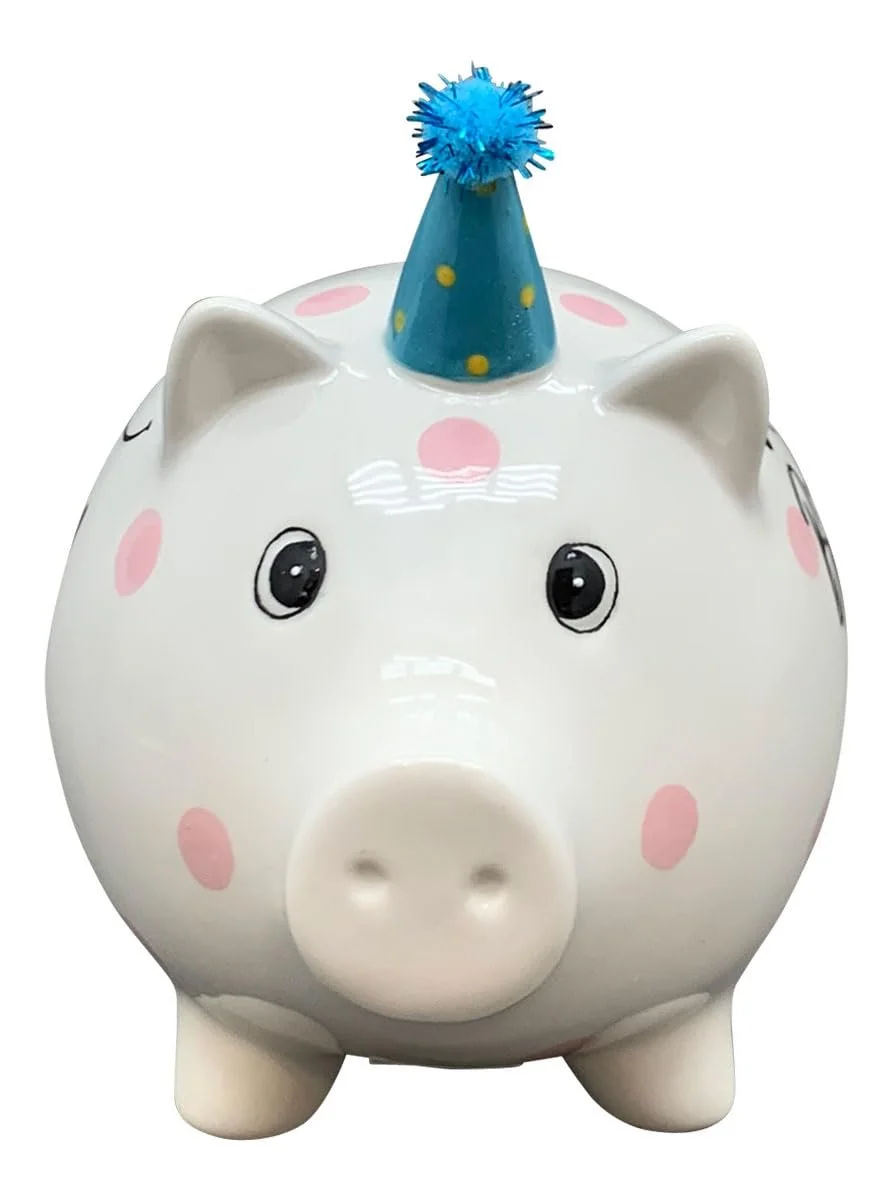 Скарбничка LS-LebenStil Свиня Happy Birthday, фото №3