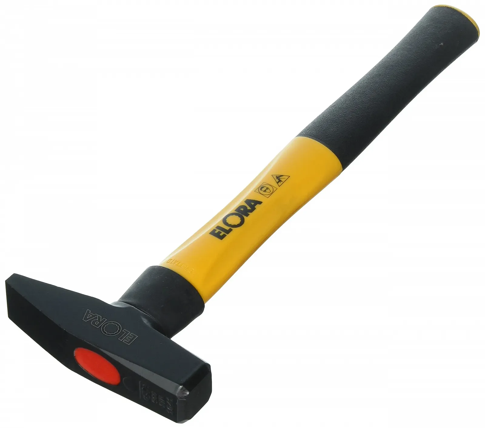 Слесарный молоток Elora 1665005007700 с ручкой 3C 500 г Оранжевый/Черный, фото №1 Слесарный молоток Elora 1665005007700 с ручкой 3C 500 г Оранжевый/Черный, фото №1