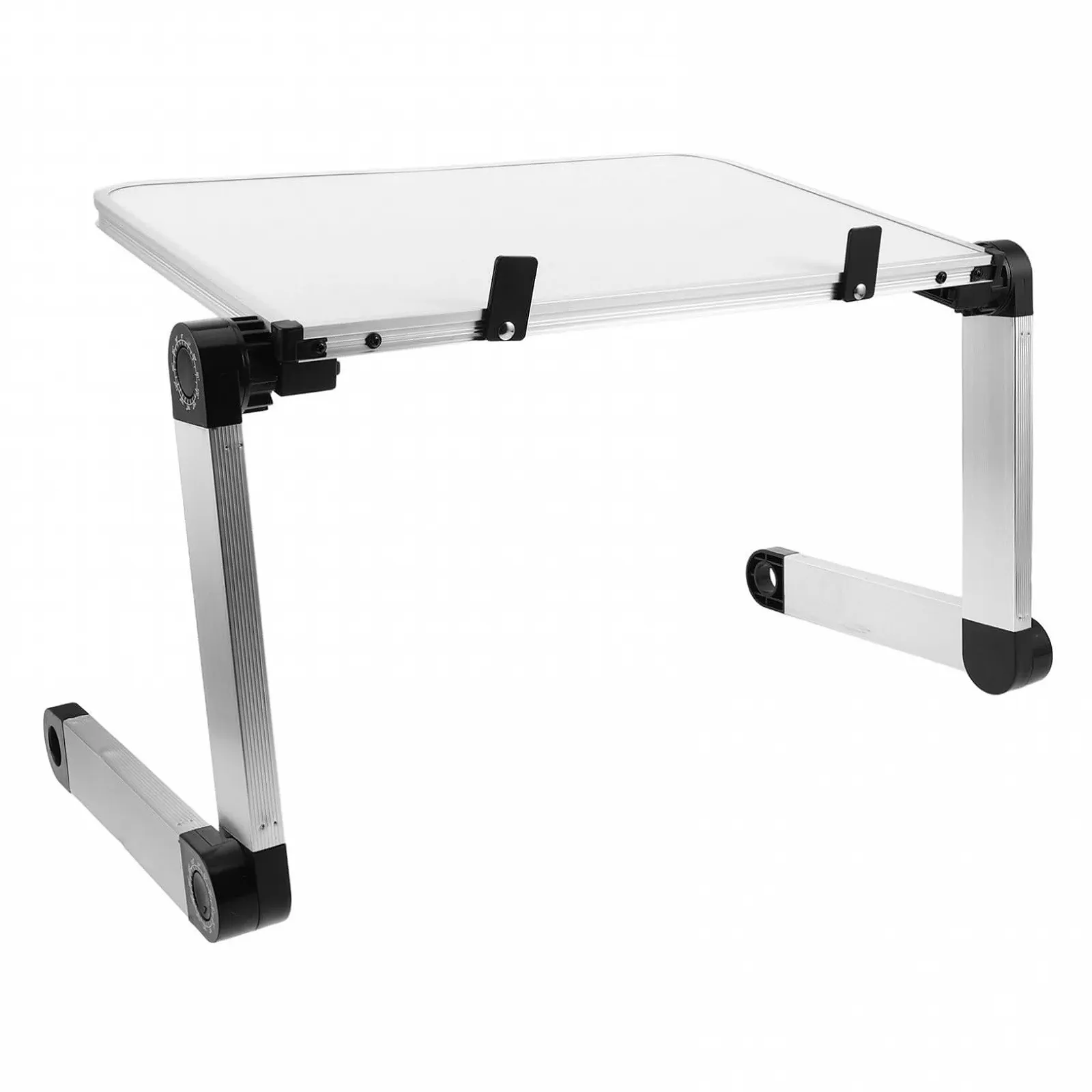 Підставка для ноутбука Alipis Регульована складна з білого настільного матеріалу з ергономічним регулюванням висоти, фото №1