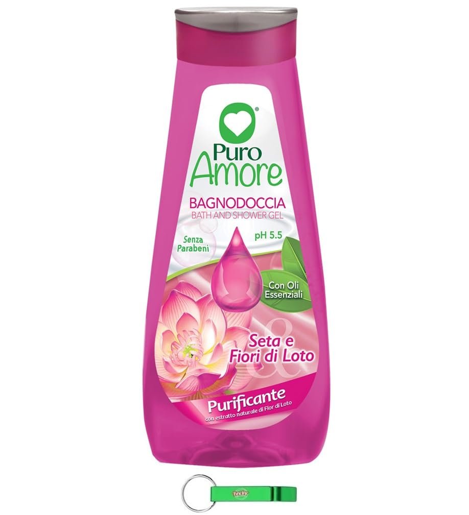 Гель для душу та ванни Puro Amore Silk and Lotus Flower 8 шт x 750 мл, фото №1