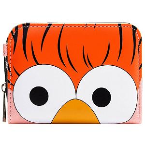Кошелек Muppet Laborkraft Beaker Close-up с кулоном Bunsen, карманом для монет и держателем для карт - Красный synthetic.ua - Фото 1