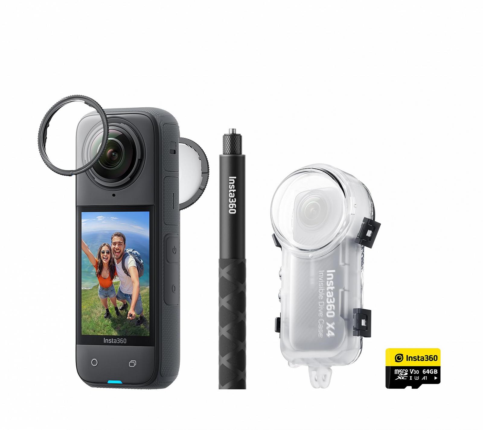 Екшн-камера Інста360 X4 divers bundle, фото №1