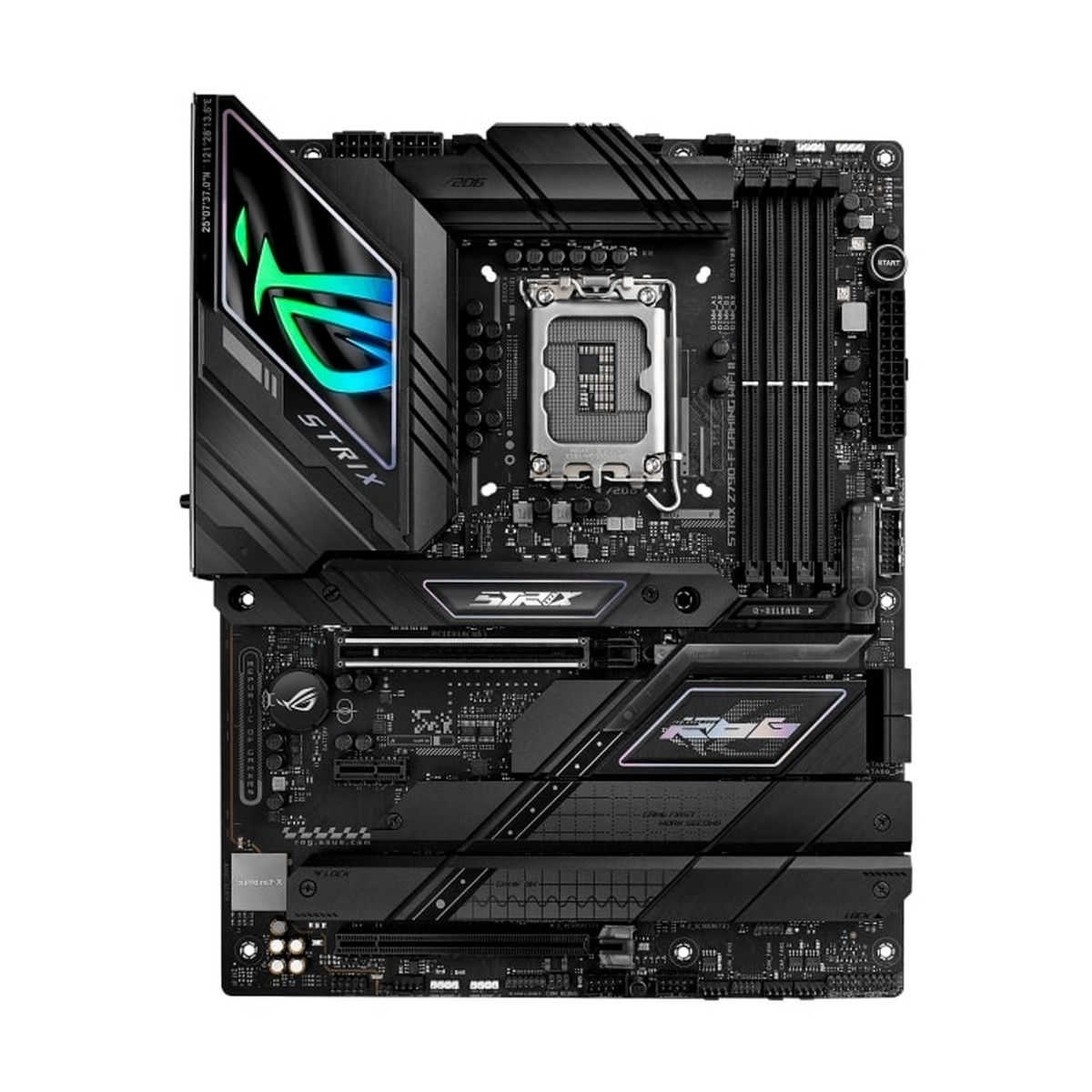 Матерінкова платка ASUS ROG STRIX Z790-F GAMING WIFI II 1700 Z790 4xDDR5 M.2 HDMI USB Type-C Wi-Fi BT, фото №10