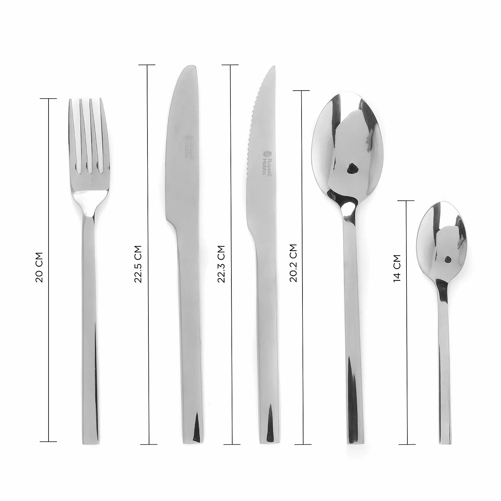 Набор столовых приборов Russell Hobbs Vermont, 20 предметов, фото №5