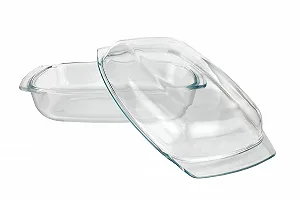 Форма для запекания Van Well стеклянная с крышкой прямоугольная 4.1 л цена на synthetic.ua - Фото 1 Форма для запекания Van Well стеклянная с крышкой прямоугольная 4.1 л synthetic.ua - Фото 1