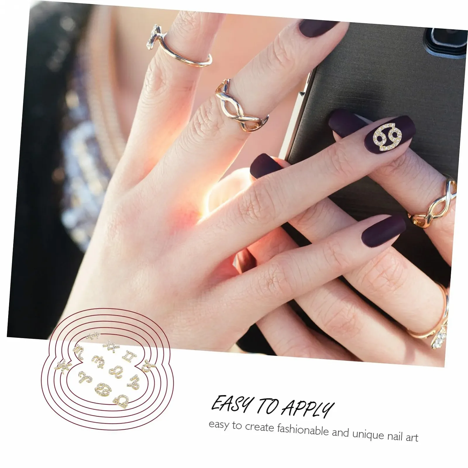 Сузір'я, заклепки для нігтів, набір для манікюру своїми руками, фото №5