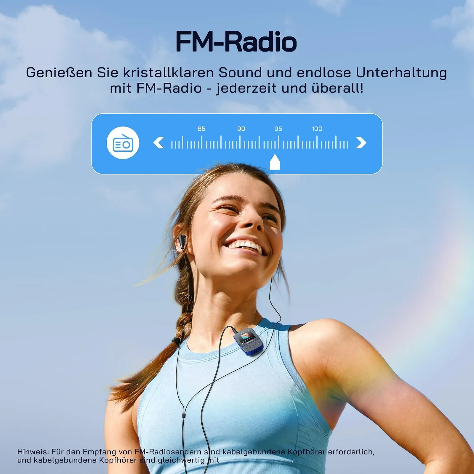 MP3-плеєр WOLFANG WMP01 64 ГБ Bluetooth 5.2, фото №6