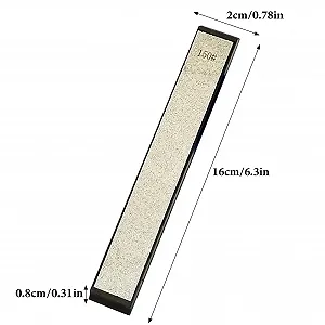 Точильный камень Whetstone Cutter Sharpener Фиксированный угол Профессиональный 6.3 x 0.79 x 0.31 дюйма synthetic.ua - Фото 1