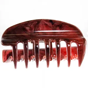 Заколка для волос для волос большая WeLoveBeads 10 см Красный - Фото 1