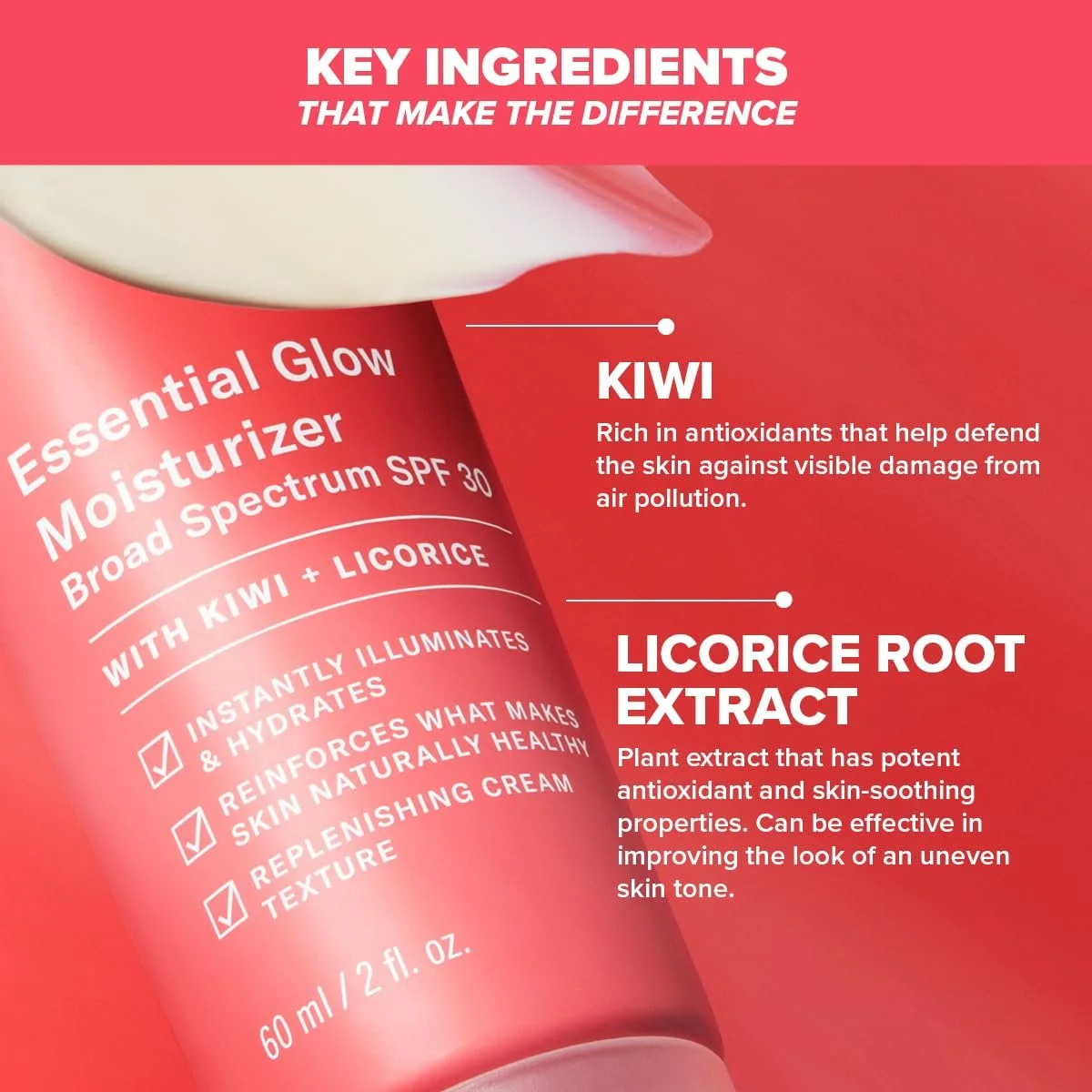 Денний крем Paula's Choice Defense Glow SPF 30 Мінеральний із Zinc Oxide та Argan Oil Зволожувальний проти зморщок 60 мл, фото №5 Денний крем Paula's Choice Defense Glow SPF 30 Мінеральний із Zinc Oxide та Argan Oil Зволожувальний проти зморщок 60 мл, фото №5
