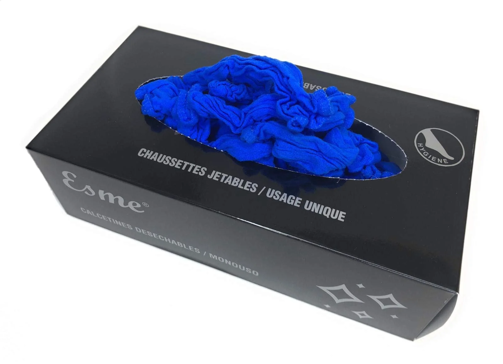 Шкарпетки Esme 20 Den, одноразові, для жінок та чоловіків, One Size, 100 штук/упаковка, фото №1