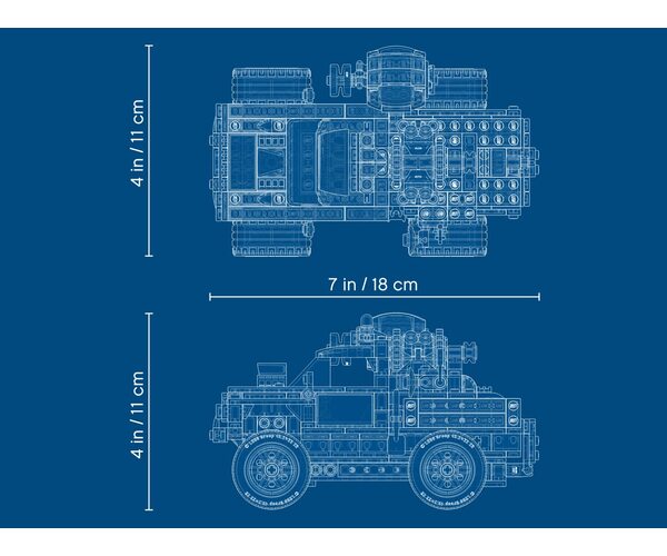 Дизайнер LEGO Hidden Side Трикутний вантажівка Ел-Фуего 70421, фото №7
