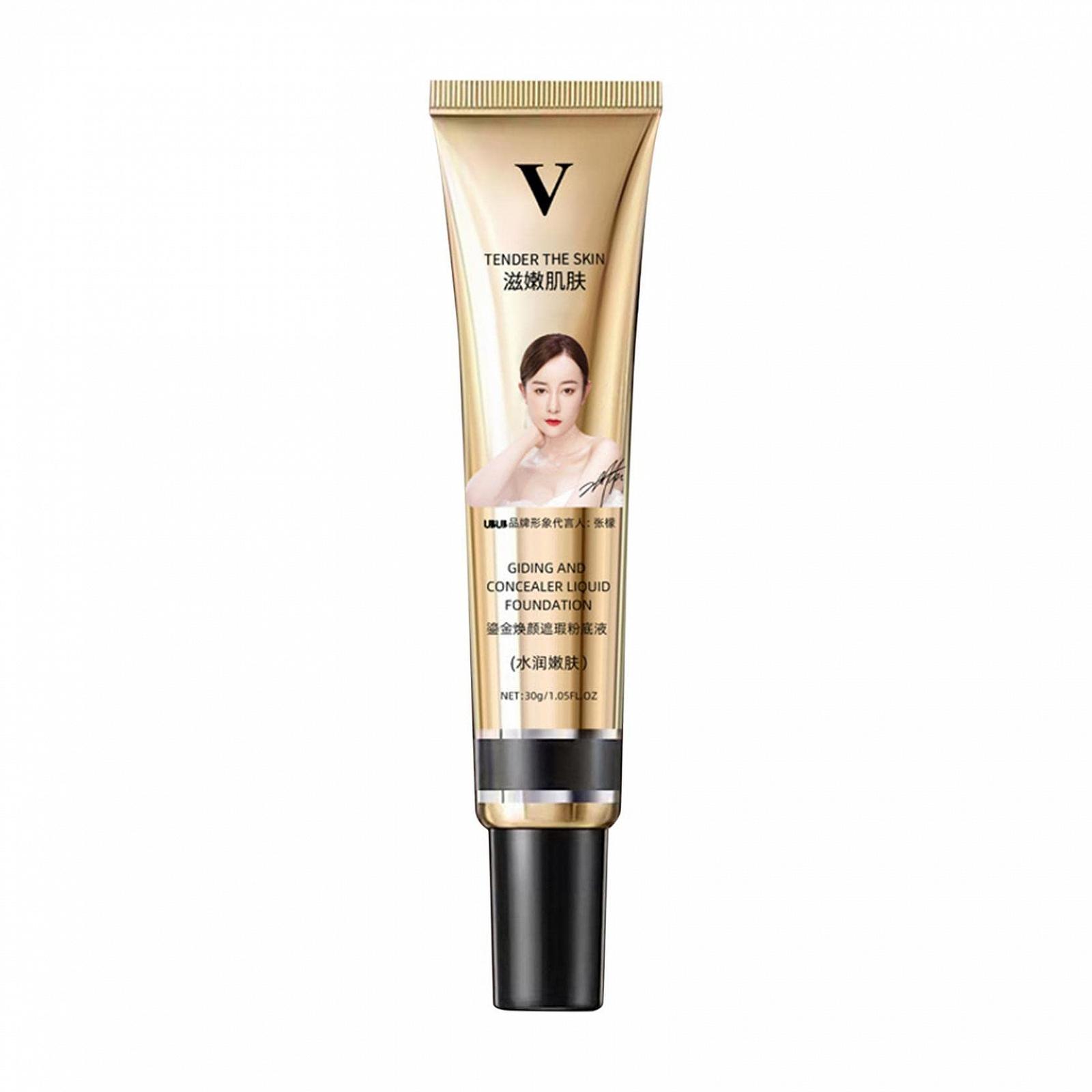 Флюїд VokkrV Full Coverage 2022 Formula Liquid Foundation 30 г Matte (02# Зволожуючий), фото №1