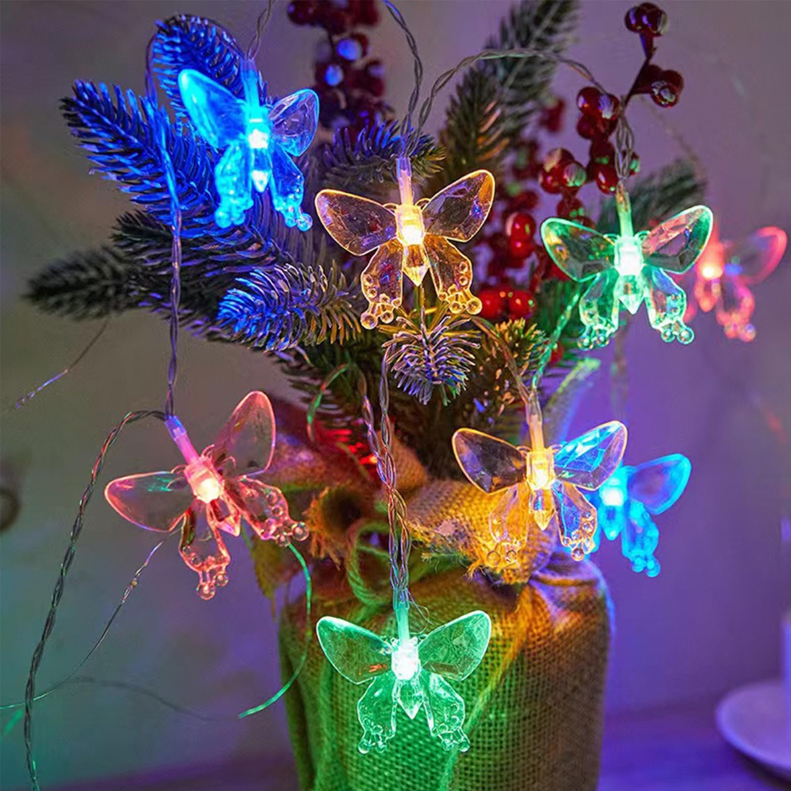 Гірлянда ENLACE LED Метелик 3 м, 20 LED Різнобарвна, фото №4