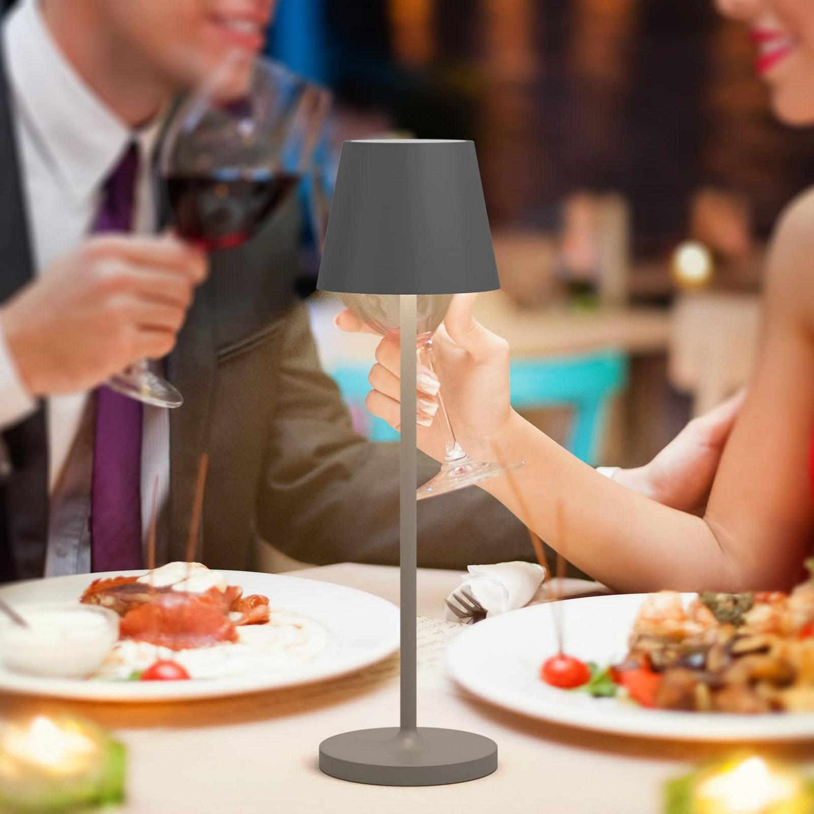 Настільна лампа K-Bright LED Dimmable Battery IP54 USB Dark Grey, фото №5