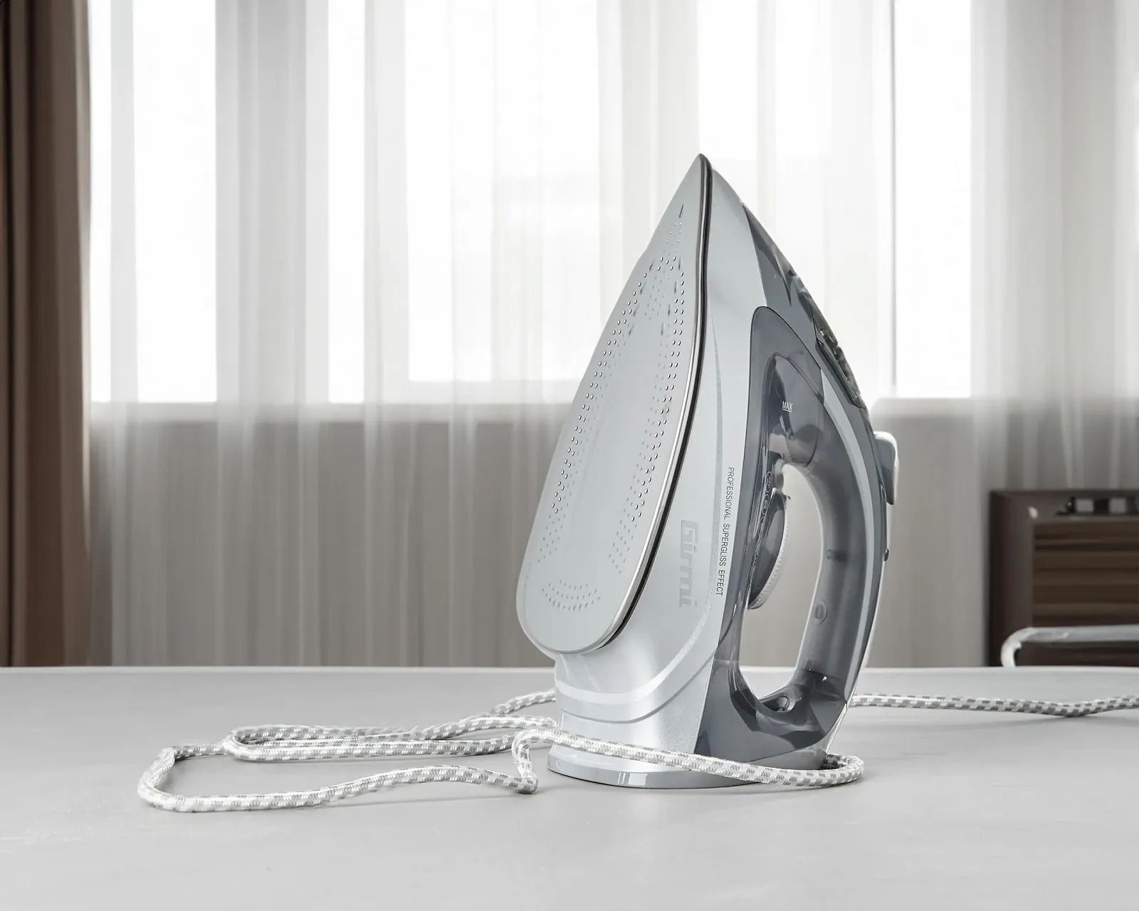 Праска парова Girmi ST63 2800 Вт 150 г/хв 400 мл сталева підошва Grey, фото №4