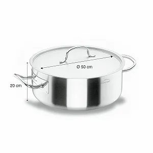 Каструля Lacor Chef Classic 50050 50 см 38.2 л synthetic.ua - Фото 1