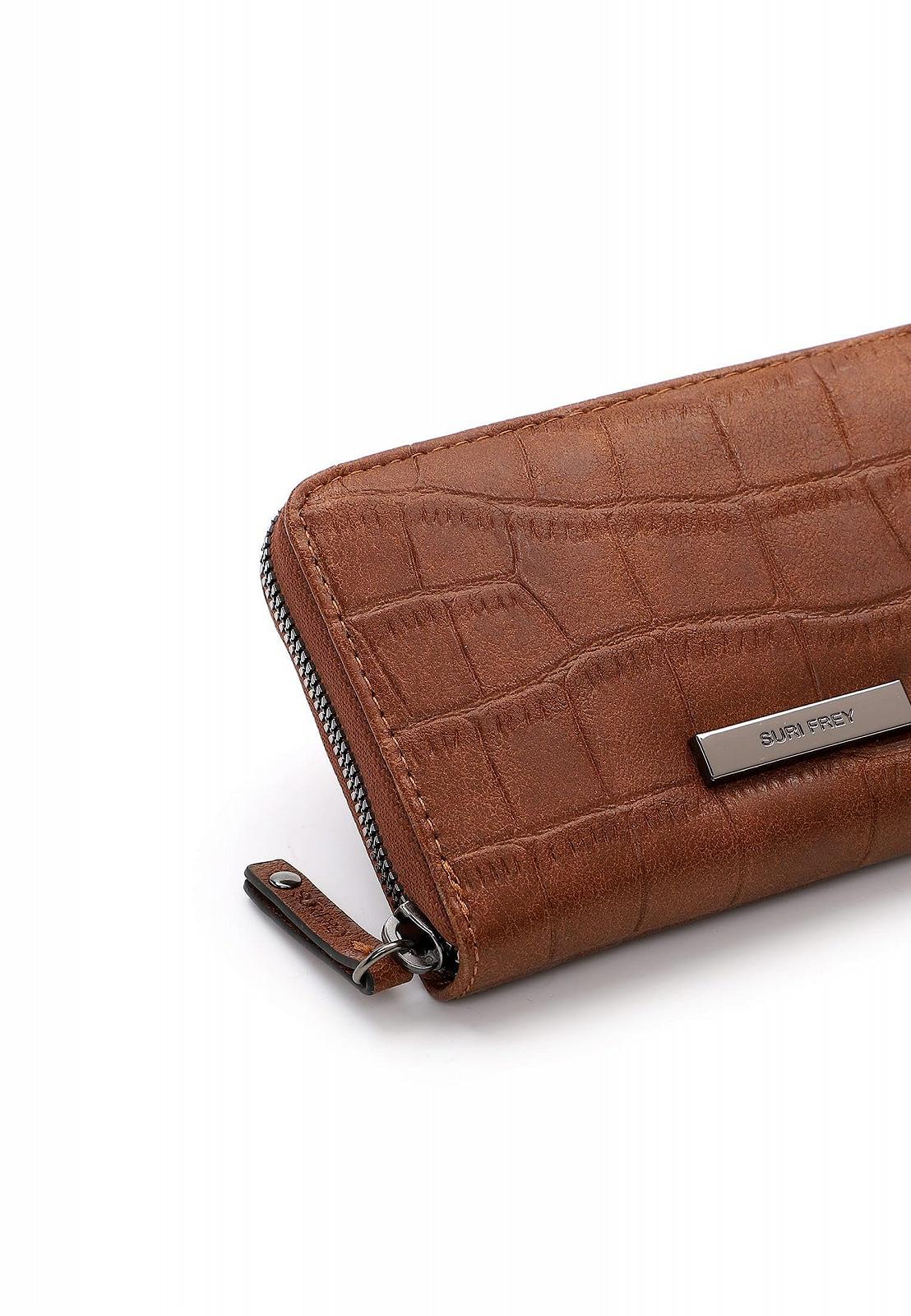 Гаманець SURI FREY SFY Hadley Zip Around Cognac, фото №8