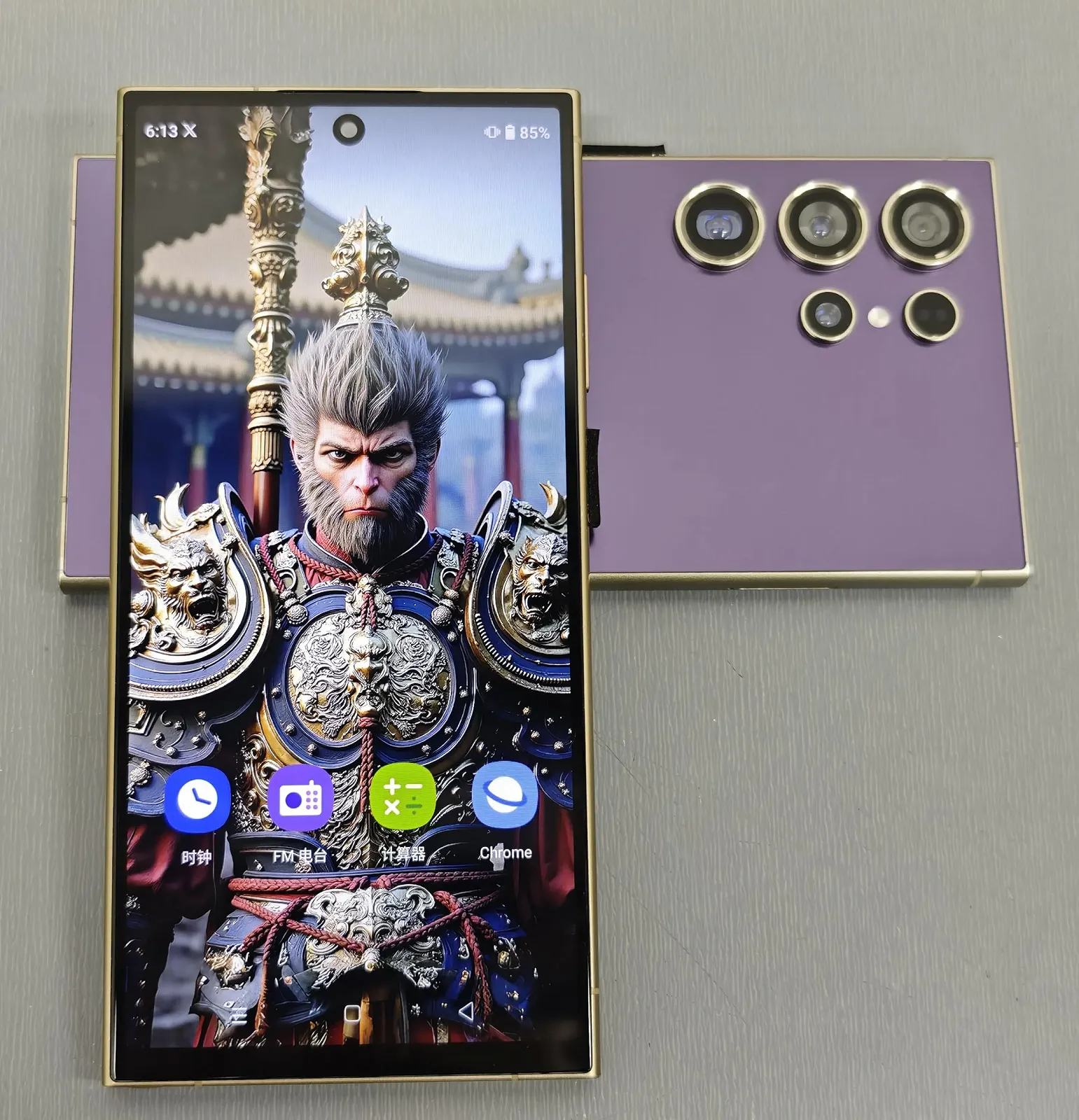Смартфон 6.75 дюйма 3GB RAM 64GB ROM 5MP + 16MP 4G LTE Dual SIM Purple, фото №2