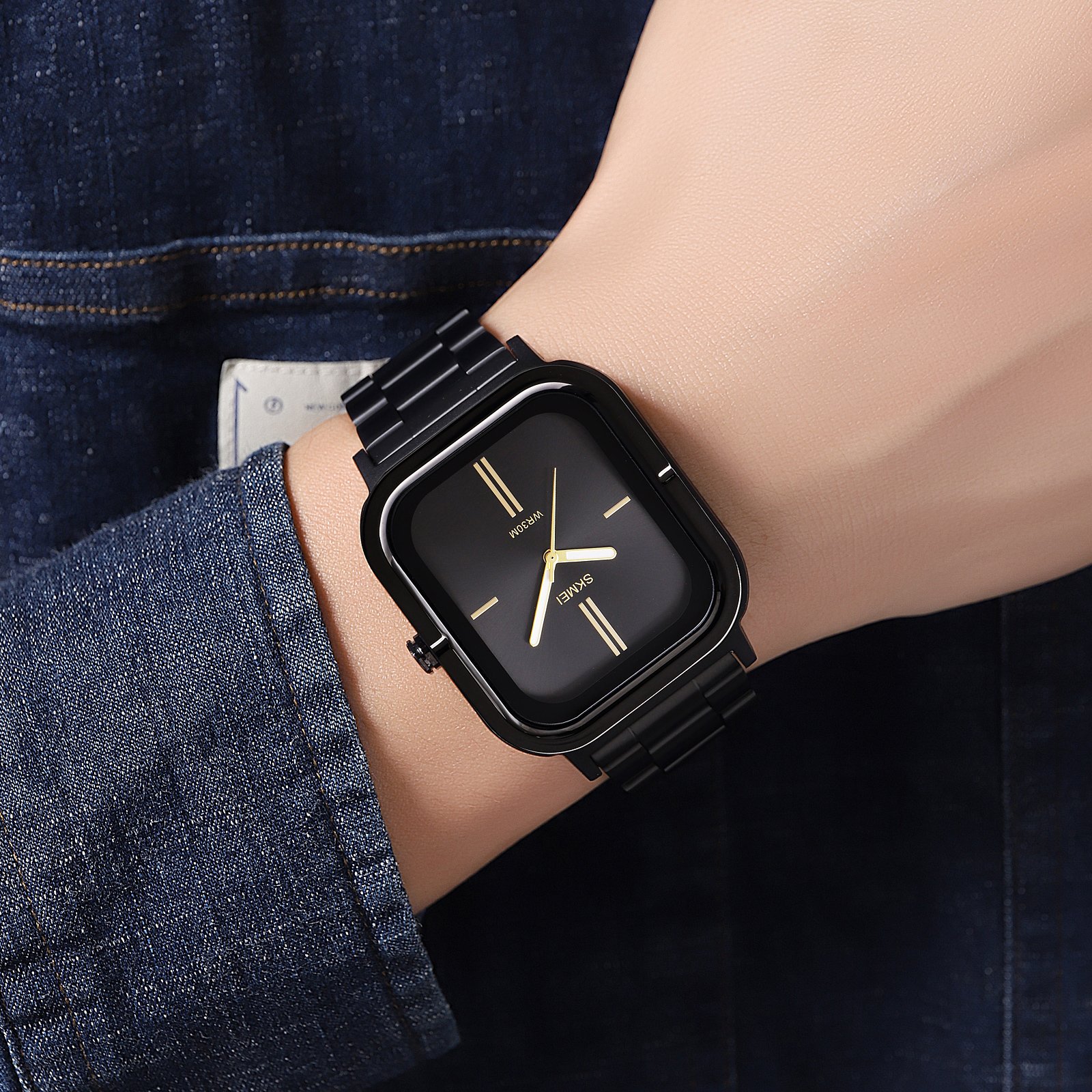 Годинник Skmei 2275BKGD Black-Gold, фото №3