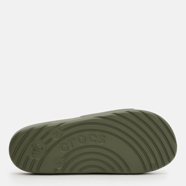 Шльопанці UNI Crocs Slide Whi 210088-309-Army Green CROCS M10/W12 Хакі 45.5, фото №6