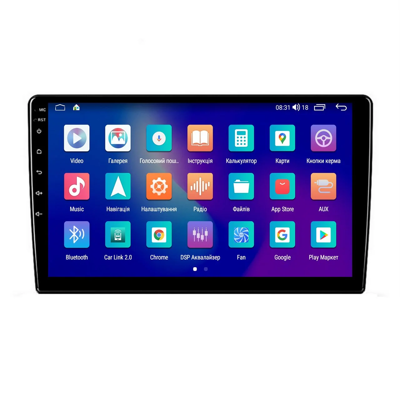 Автомагнітола Q-series 9 та 10″ 2/64 4G ( QLED, 8Cores, 2/64Gb, 4G, CarPlay/Android Auto), фото №2