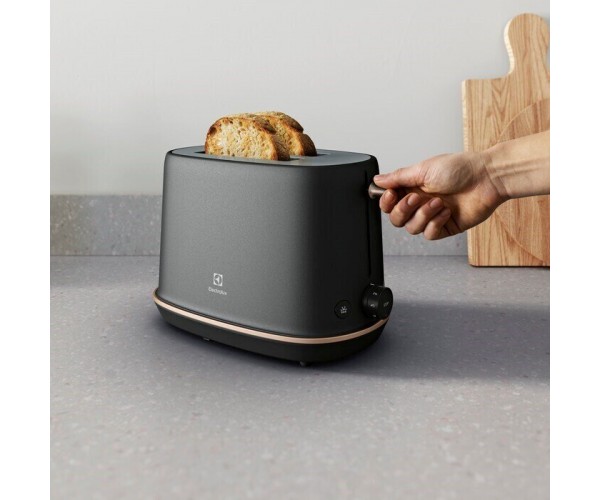 Electrolux Тостер 980Вт метал чорний, фото №4
