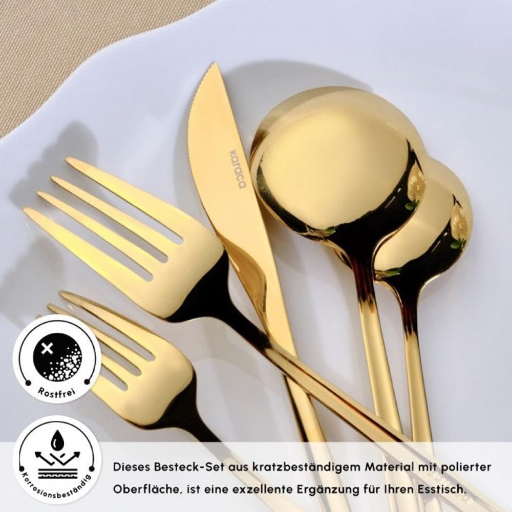 Набор столовых приборов Karaca Orion, 60 предметов, на 12 персон, фото №5 Набор столовых приборов Karaca Orion, 60 предметов, на 12 персон, фото №5