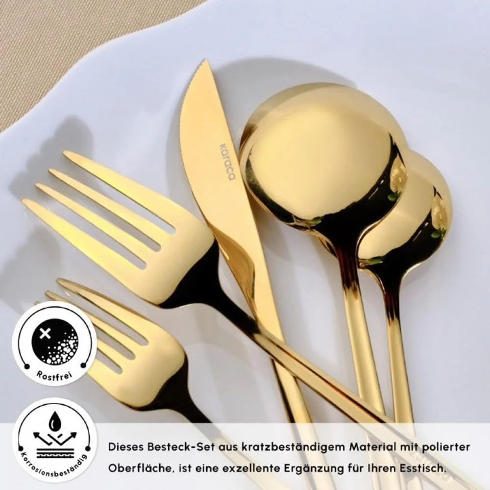 Набор столовых приборов Karaca Orion, 60 предметов, на 12 персон, фото №5