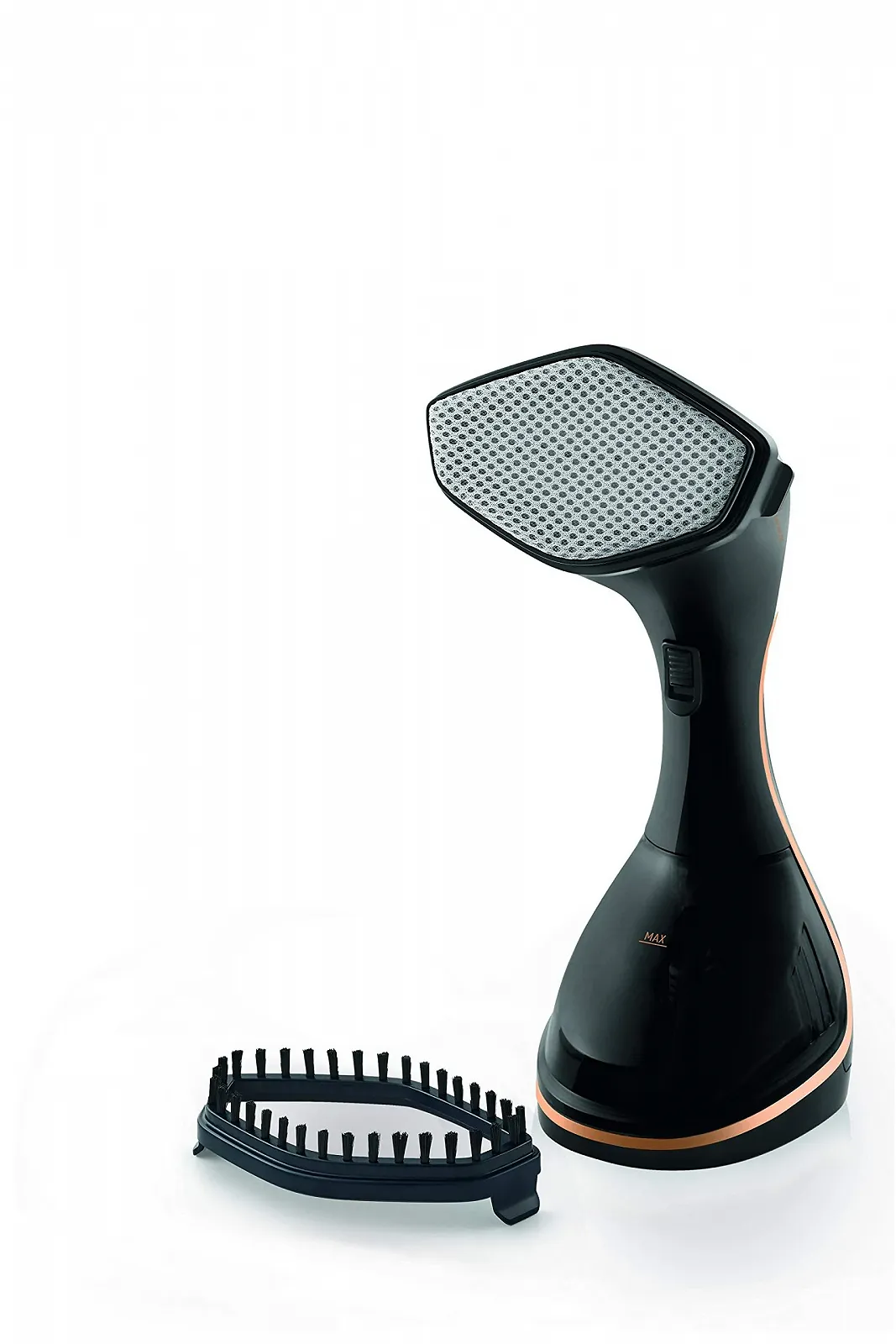 Вертикальный отпариватель Grundig ST7950 Black/Copper и машинка для удаления катышков Philips Black/Gold, фото №4