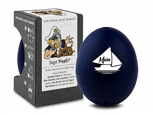 Купить Таймер для яиц Brainstream Segel PiepEi для 3 уровней твердости, Sailing Gift - Фото 1 Таймер для яиц Brainstream Segel PiepEi для 3 уровней твердости, Sailing Gift - Фото 1