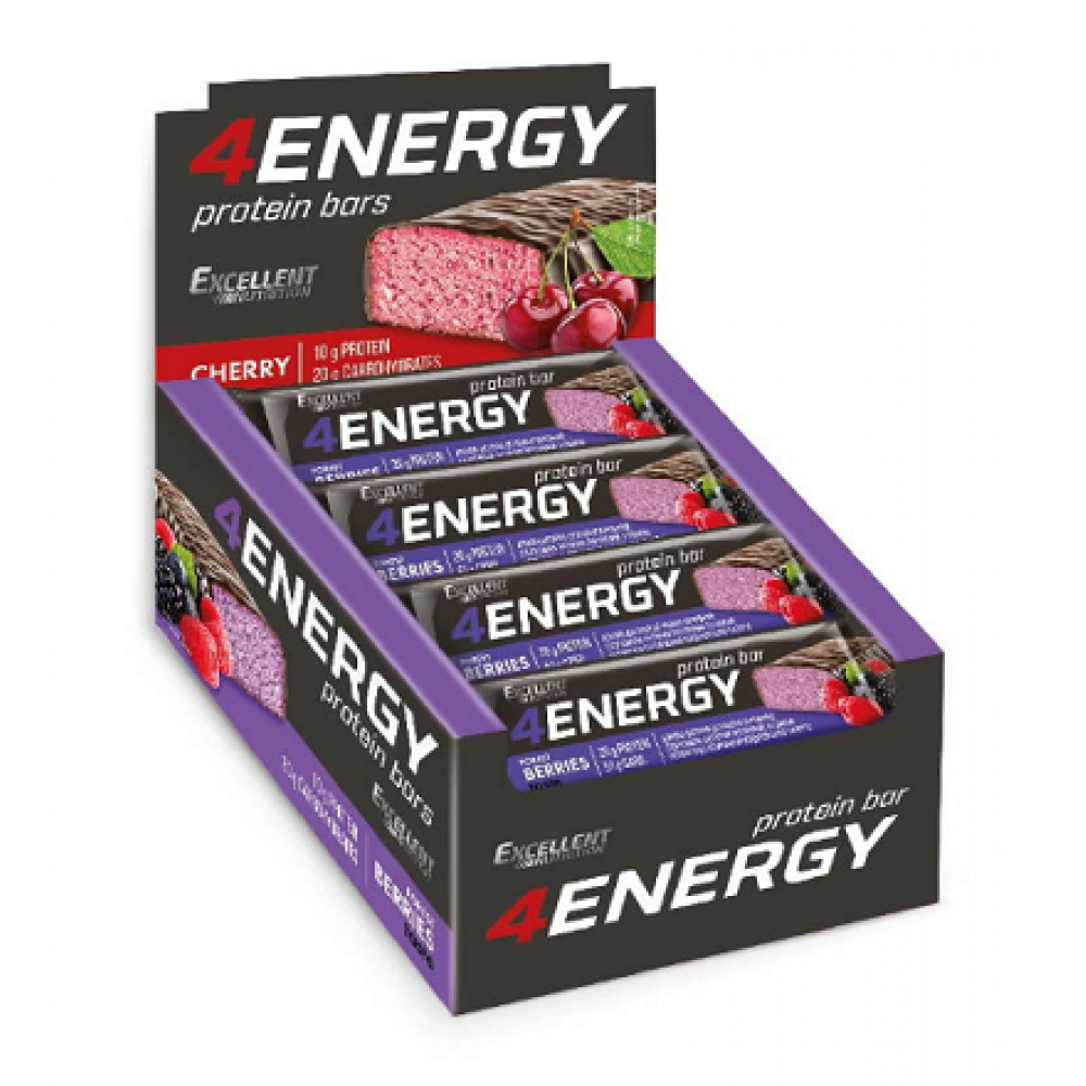 4 ENERGY 24x40g Berry, фото №1