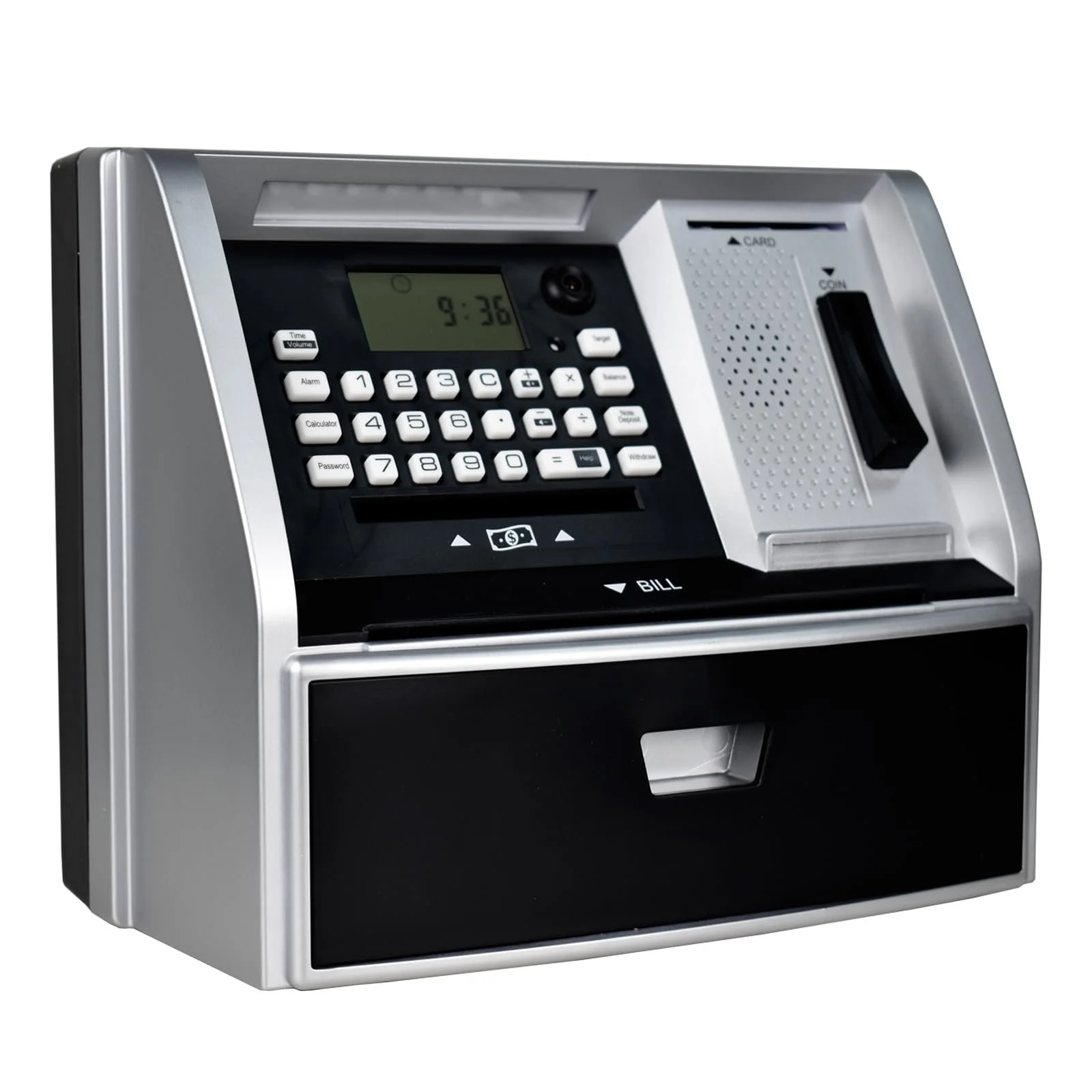 Скарбничка дитяча з розпізнаванням монет євро LCD-дисплей, фото №6