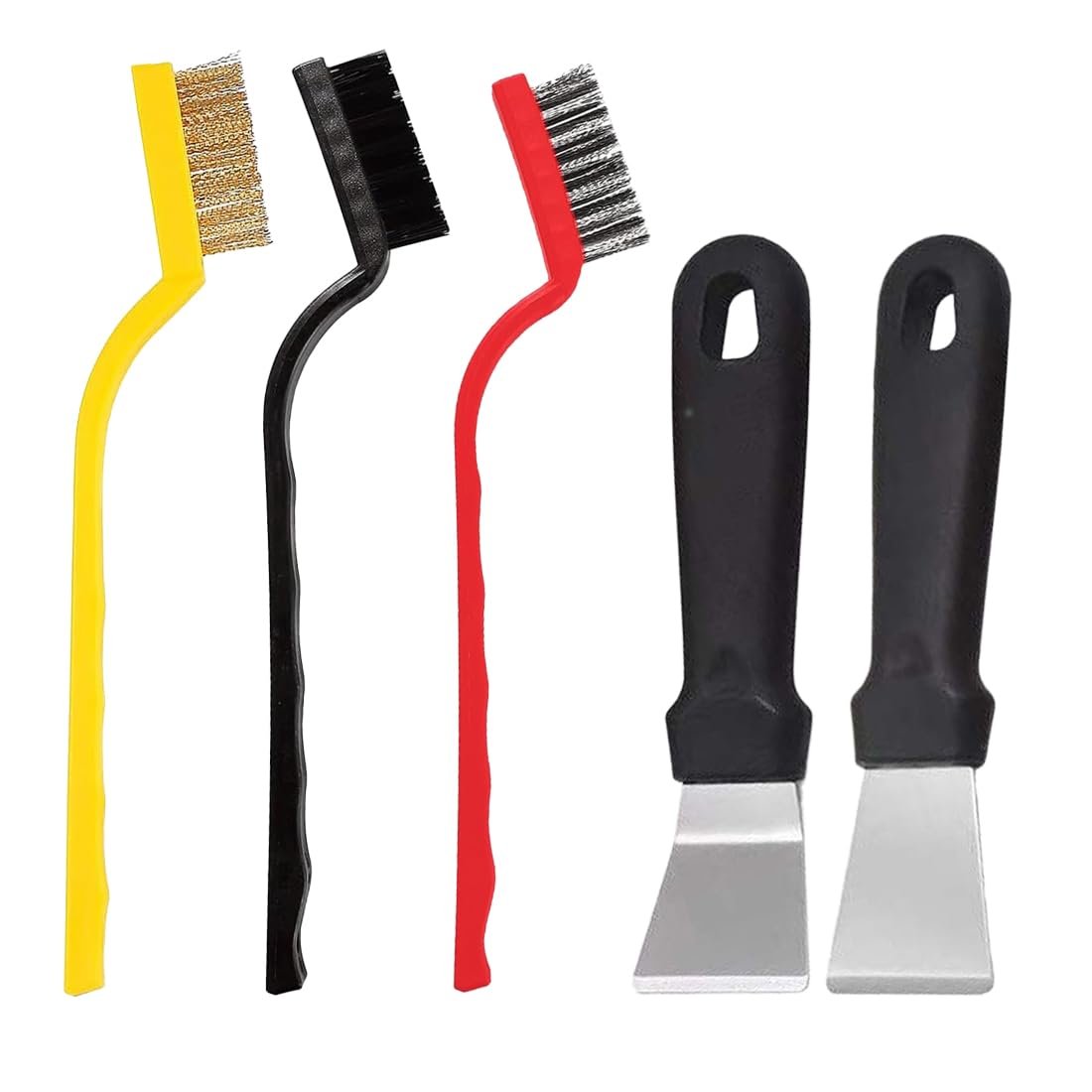 Набор щеток для чистки Grout Brush 1 Set со скребками и угловой щеткой многофункциональный, фото №1 Набор щеток для чистки Grout Brush 1 Set со скребками и угловой щеткой многофункциональный, фото №1