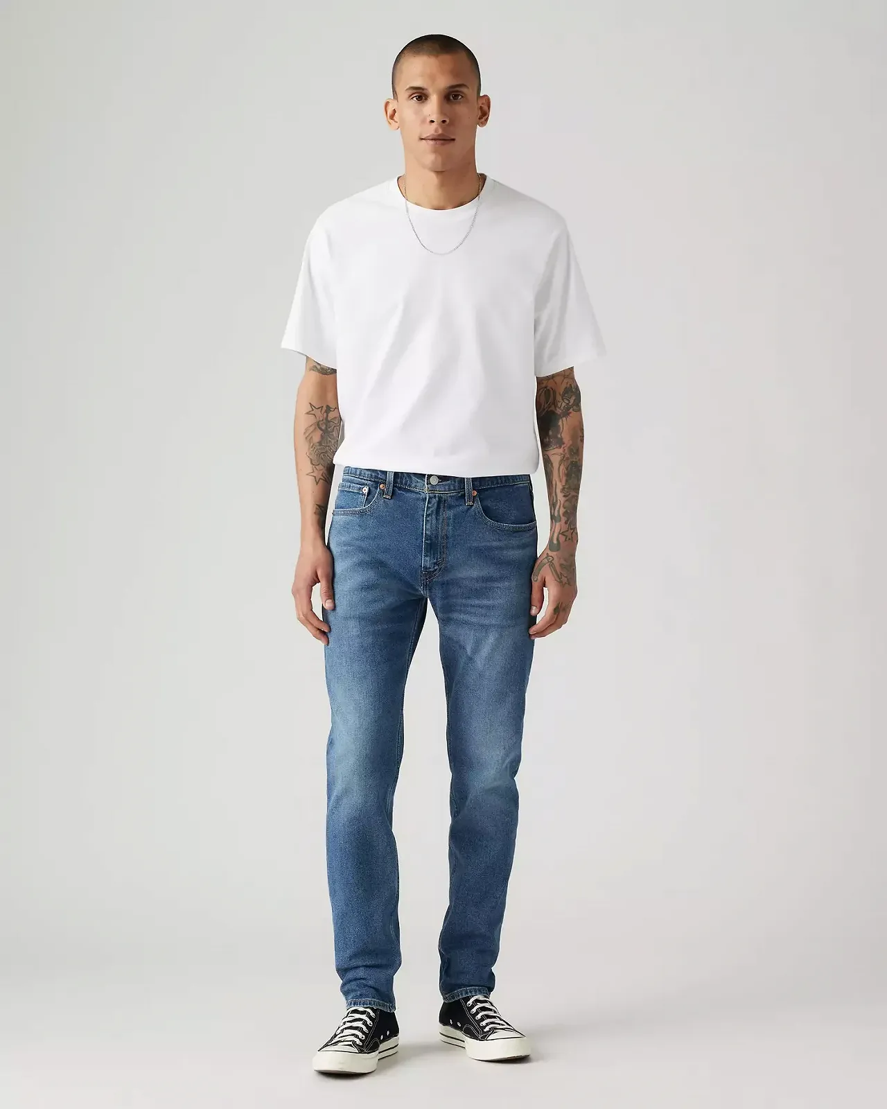 Чоловічі джинси Levis - 512 Slim Taper Goldenrod Mid Overt - 32, фото №1