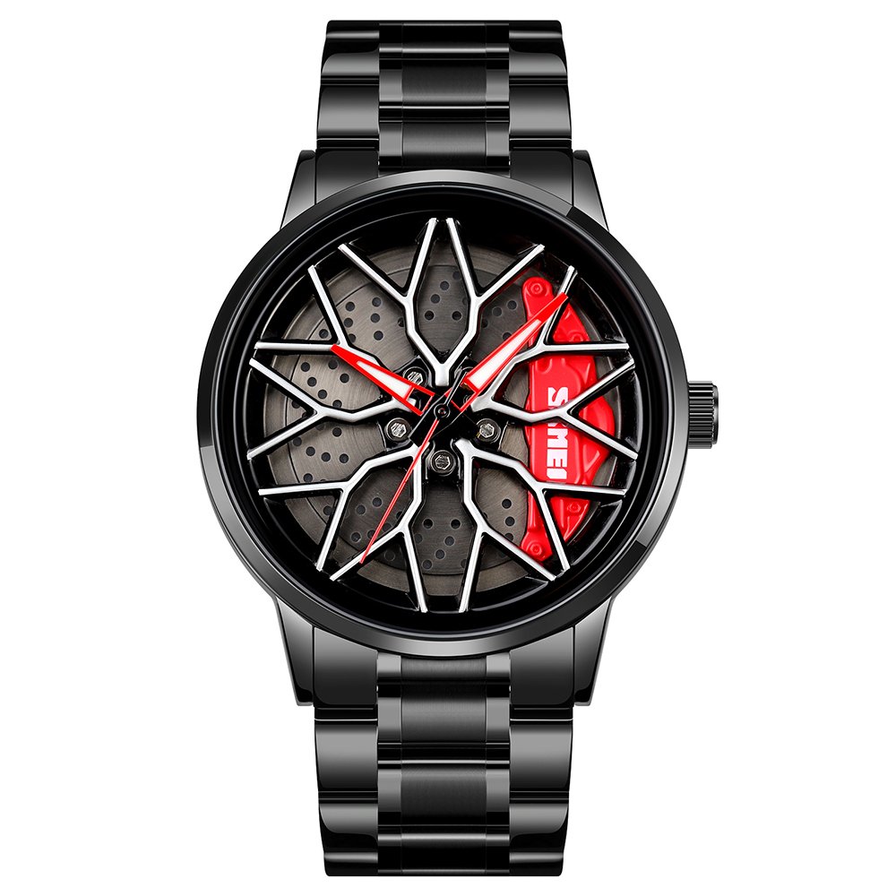 Годинник Skmei 1990D Black Red-Silver, фото №1